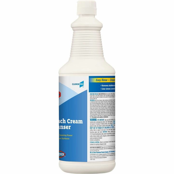 Image of Clorox® Cream Cleanser, Bleach, 32 oz, 8EA/CT,32CT/BD, CL