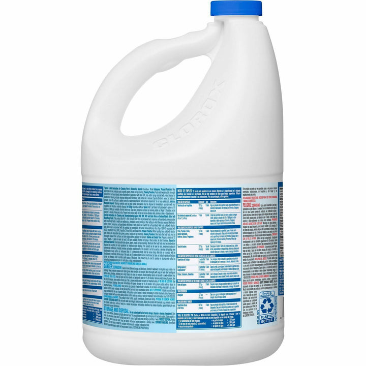Image of Clorox® Bleach, Germicidal, Concentrated, 121 oz, 84/BD, Clear