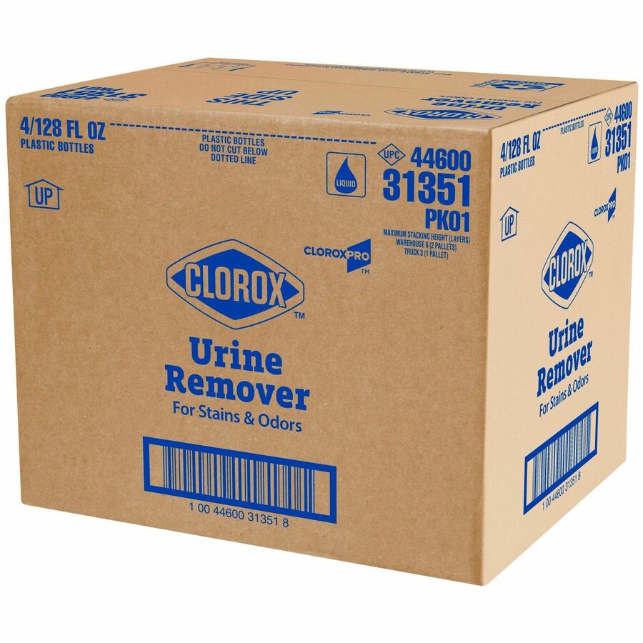 Image of Clorox® Clorox Urine Remover Refill, 1Gal, 60/BD, Clear