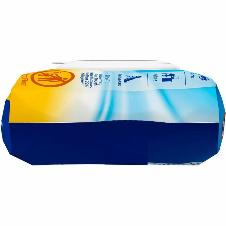 Image of Clorox® Disinfecting Wipes, Crisp Lemon, 75 Wipes, 300/BD, White