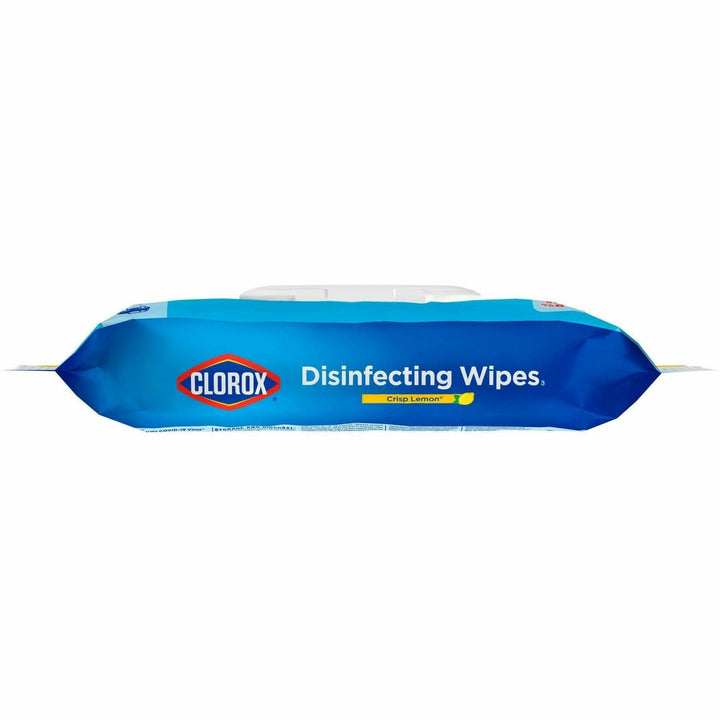 Image of Clorox® Disinfecting Wipes, Crisp Lemon, 75 Wipes, 300/BD, White