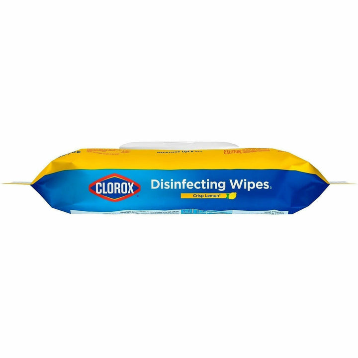 Image of Clorox® Disinfecting Wipes, Crisp Lemon, 75 Wipes, 600/PL, White