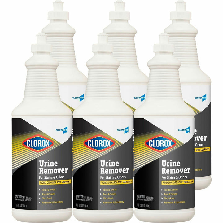Image of Clorox® Urine Remover, f/Stains/Odors, 32 oz, 6/CT, White