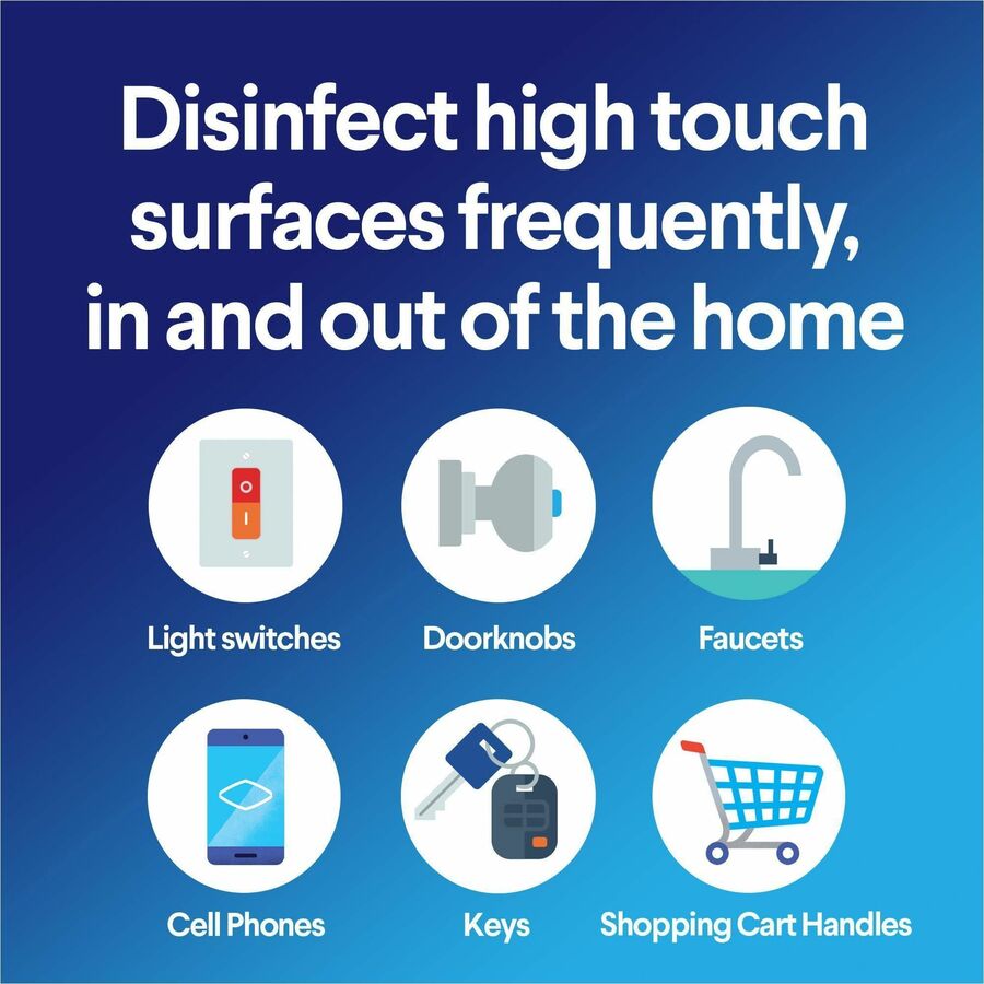 Image of Clorox® Disinfecting Wipes, Fresh Scent, 75 Wipes, 6/CT, White