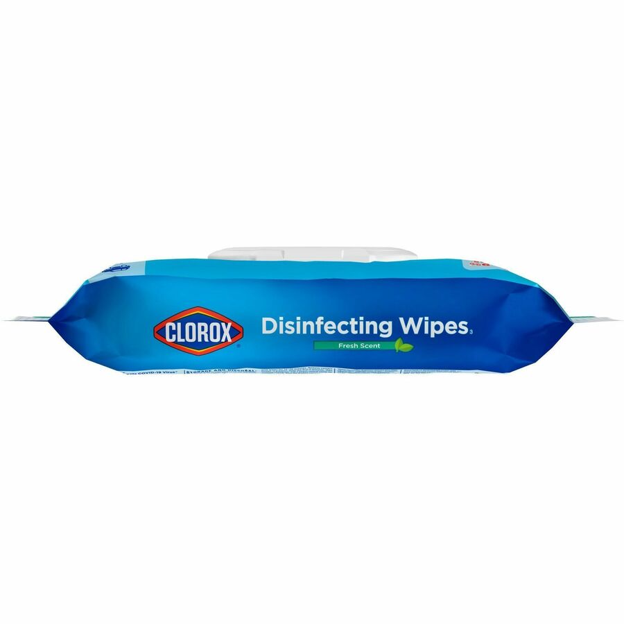 Image of Clorox® Disinfecting Wipes, Fresh Scent, 75 Wipes, 600/PL, White