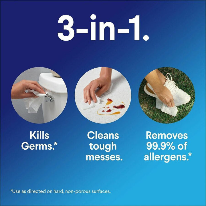 Image of Clorox® Disinfecting Wipes, Fresh Scent, 75 Wipes, 600/PL, White