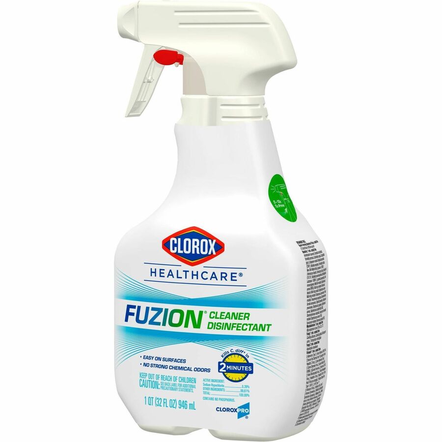 Image of Clorox® Disinfectant Cleaner, Fuzion, Low Odor, 32 oz, 432/PL