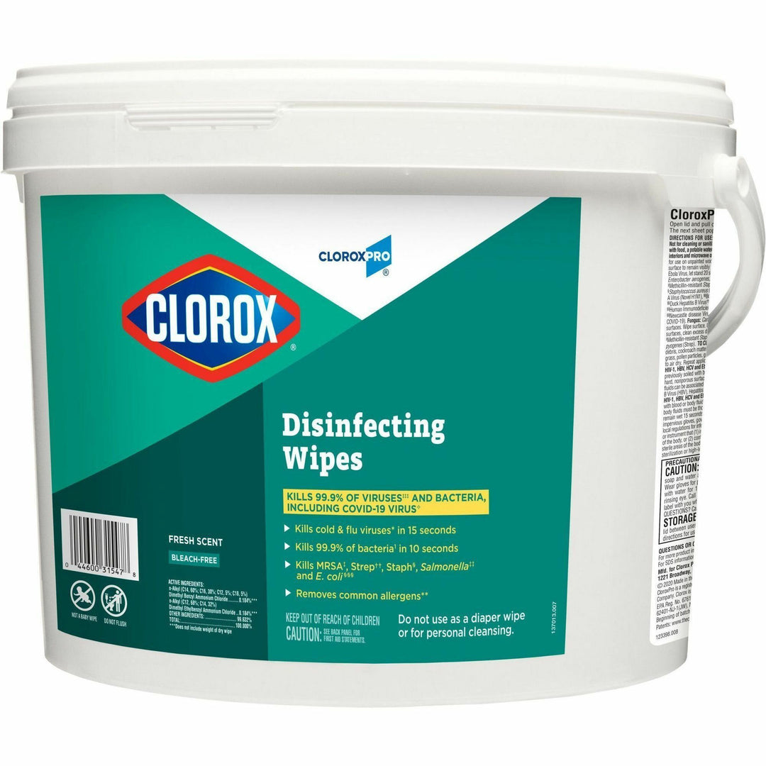 Image of Clorox® Disinfecting Wipes, 700Shts, Fresh Scent, 48/PL, WE