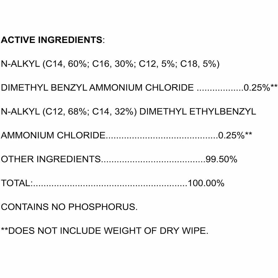 Image of Clorox® Disinfecting Wipes, 6-3/4"x8", 85/Canister, 6/CT, White