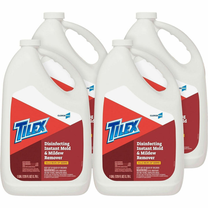 Image of Clorox® Mold/Mildew Remover, w/Bleach, 1 Gal, 4/CT, 27/PL, Clear
