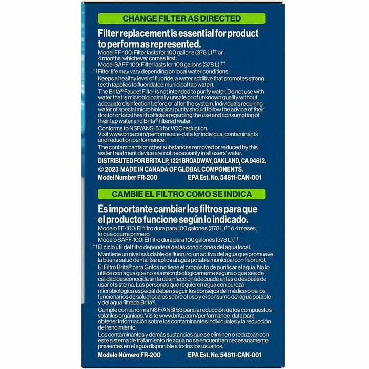 Image of Clorox® Filter, f/Brita Faucet Water Filter System, On-Tap, 6/CT, WE