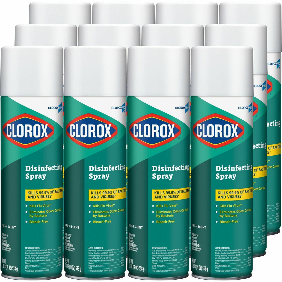 Image of Clorox® Disinfecting Spray, Fresh Scent, 19 oz,432/BD