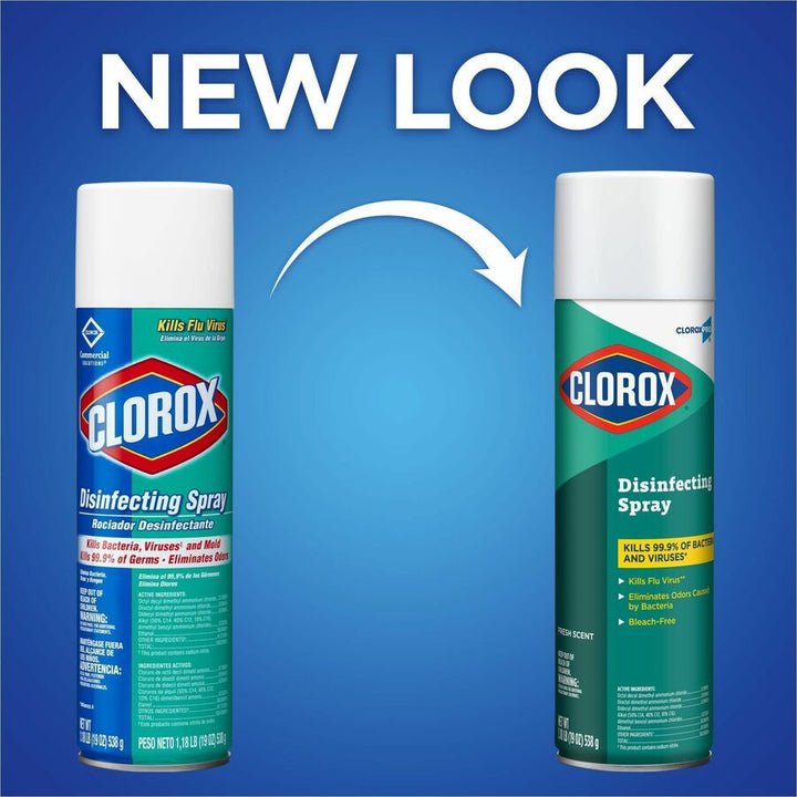 Image of Clorox® Disinfecting Spray, Fresh Scent, 19 oz,432/BD