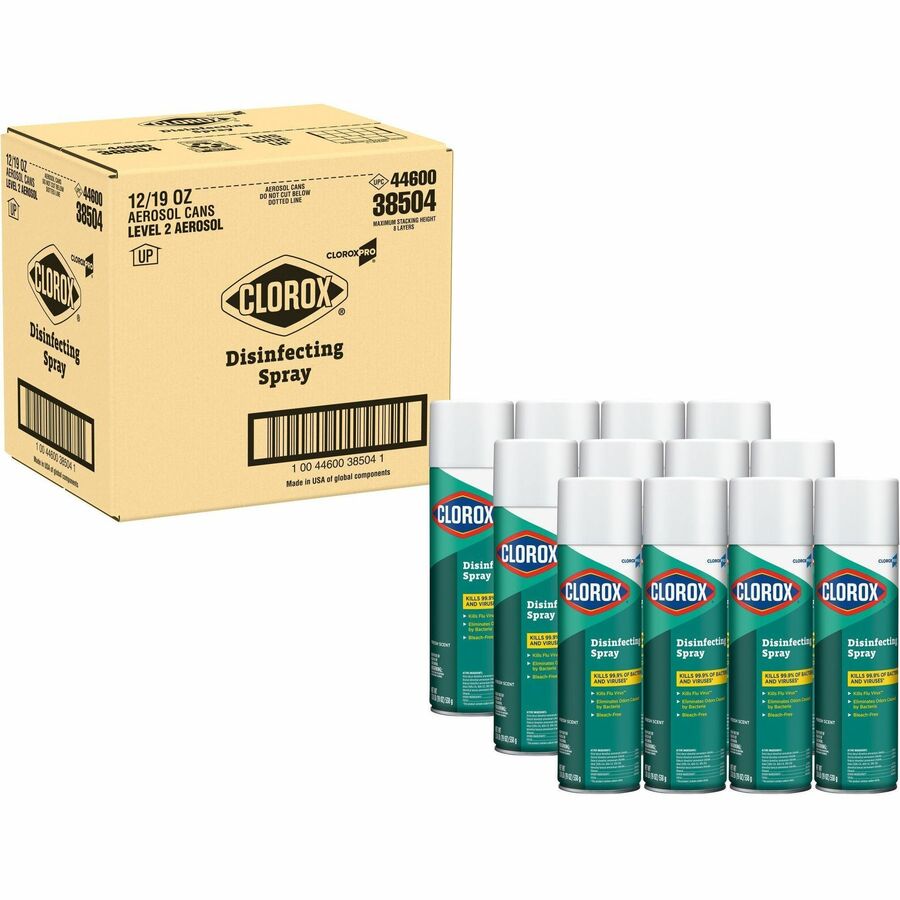Image of Clorox® Disinfecting Spray, Fresh Scent, 19 oz,864/PL