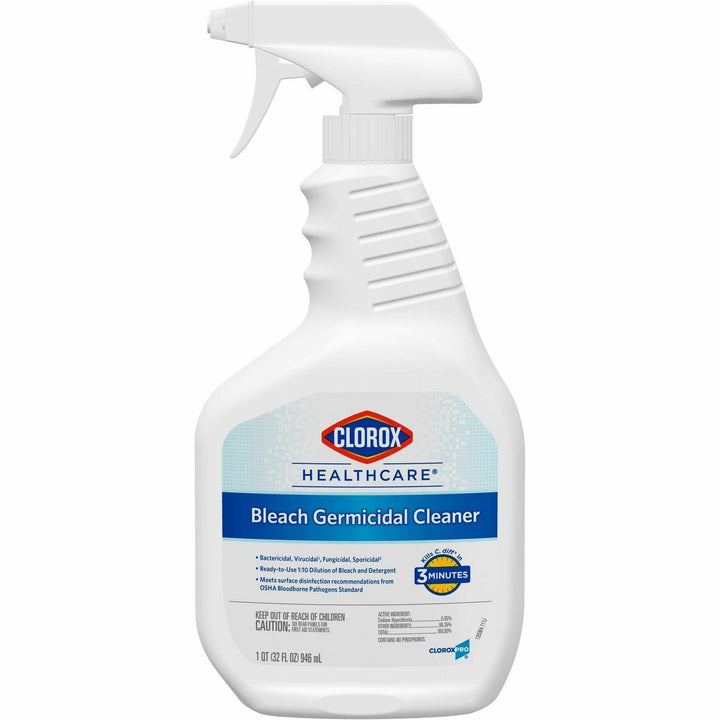 Image of Clorox® Disinfectant Spray w/Bleach, Spray Bottle, 32 oz, 180/BD