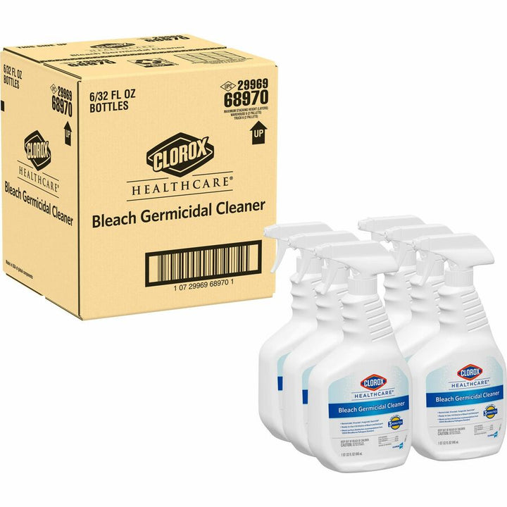 Image of Clorox® Disinfectant Spray w/Bleach, Spray Bottle, 32 oz, 180/BD