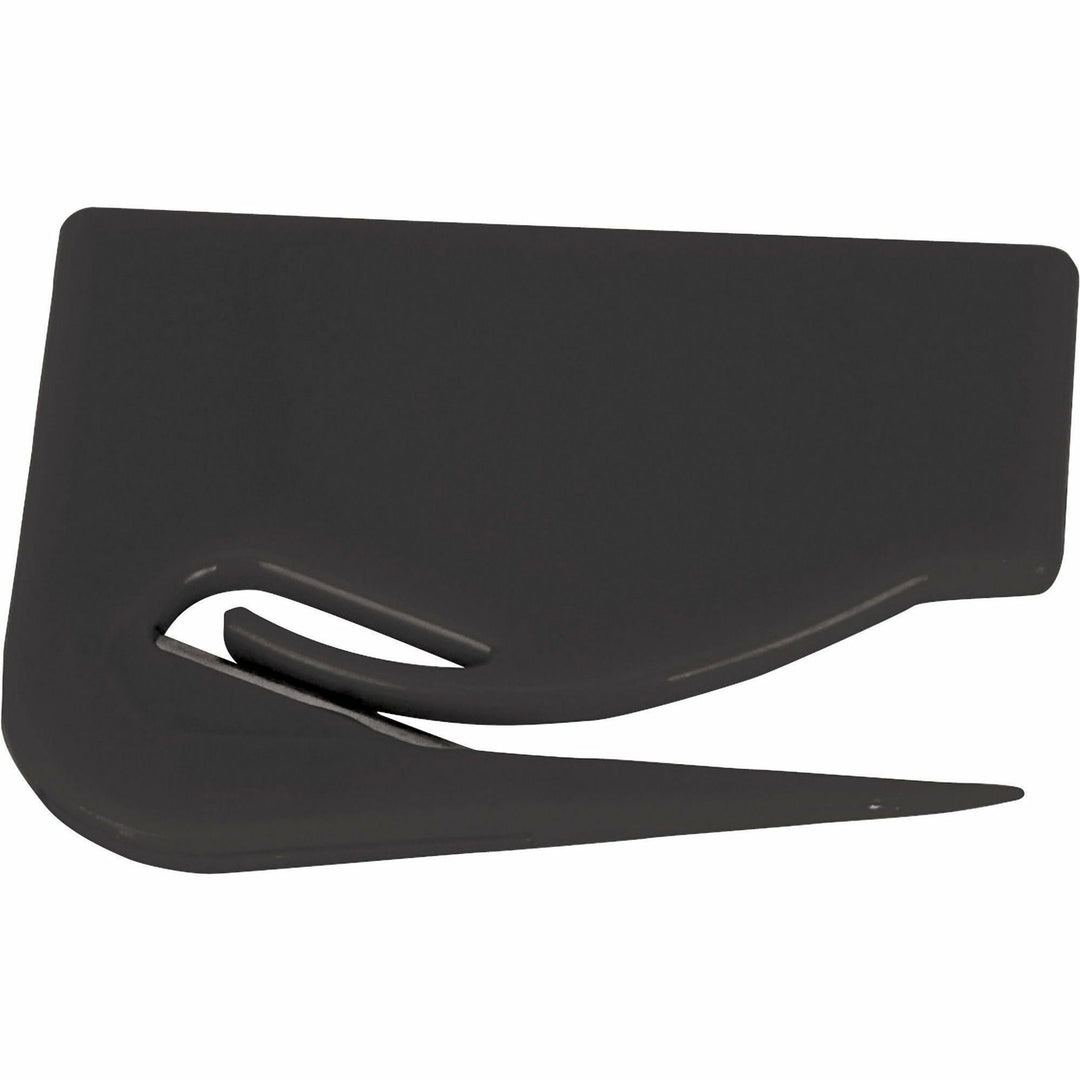 Image of Business Source Letter Opener, Plastic, 2-7/8"x2-1/8", Black