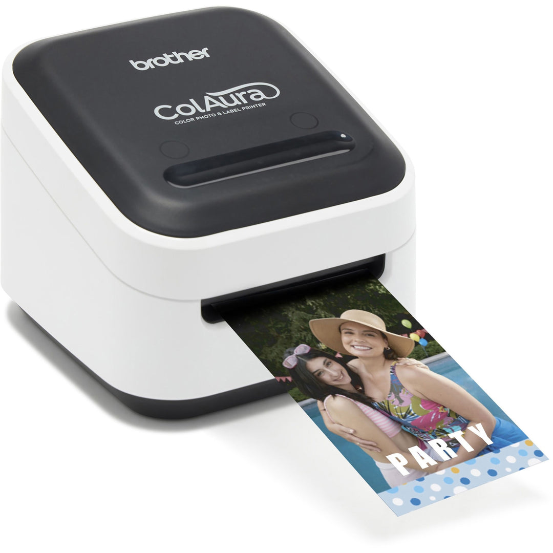 Image of Brother Label Printer, ZINK Zero Ink, 44-4/9"x4-4/7"x3-7/9", MI