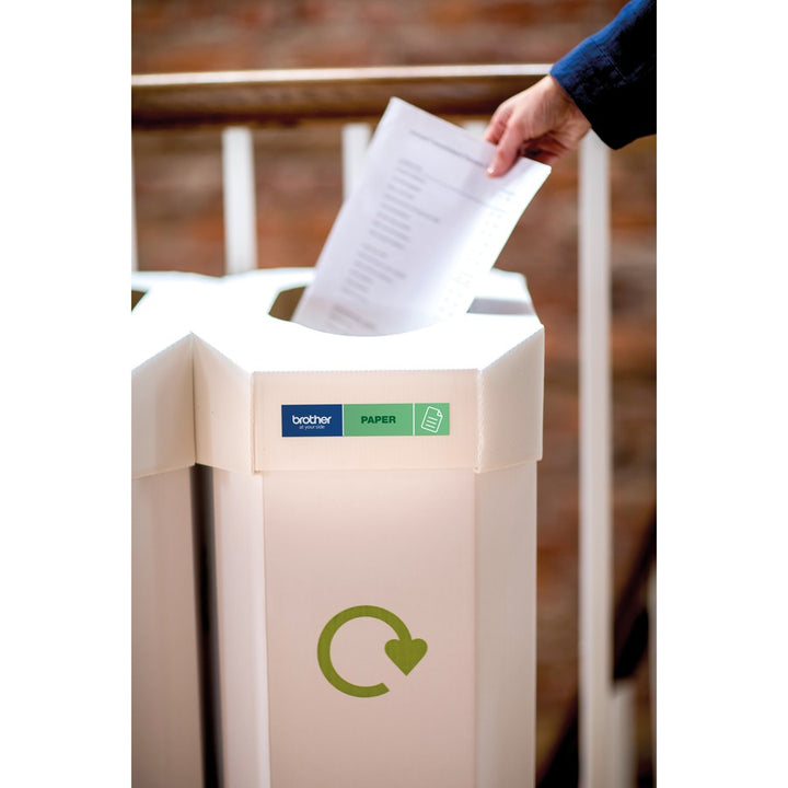 Image of Brother Labels, ZINK Zero Ink, Continuous-Length, 1"x16.4', White