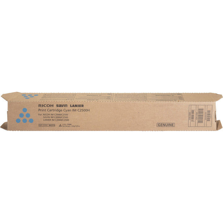 Image of Ricoh® Toner Cartridge, 2000/2500, 10,500 Yield, CYN