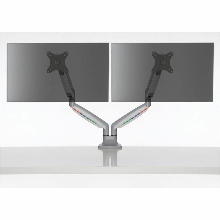 Image of Kensington® Monitor Arm,Dual,Fully Articulating,6-7/10"-19-9/10"H,GY