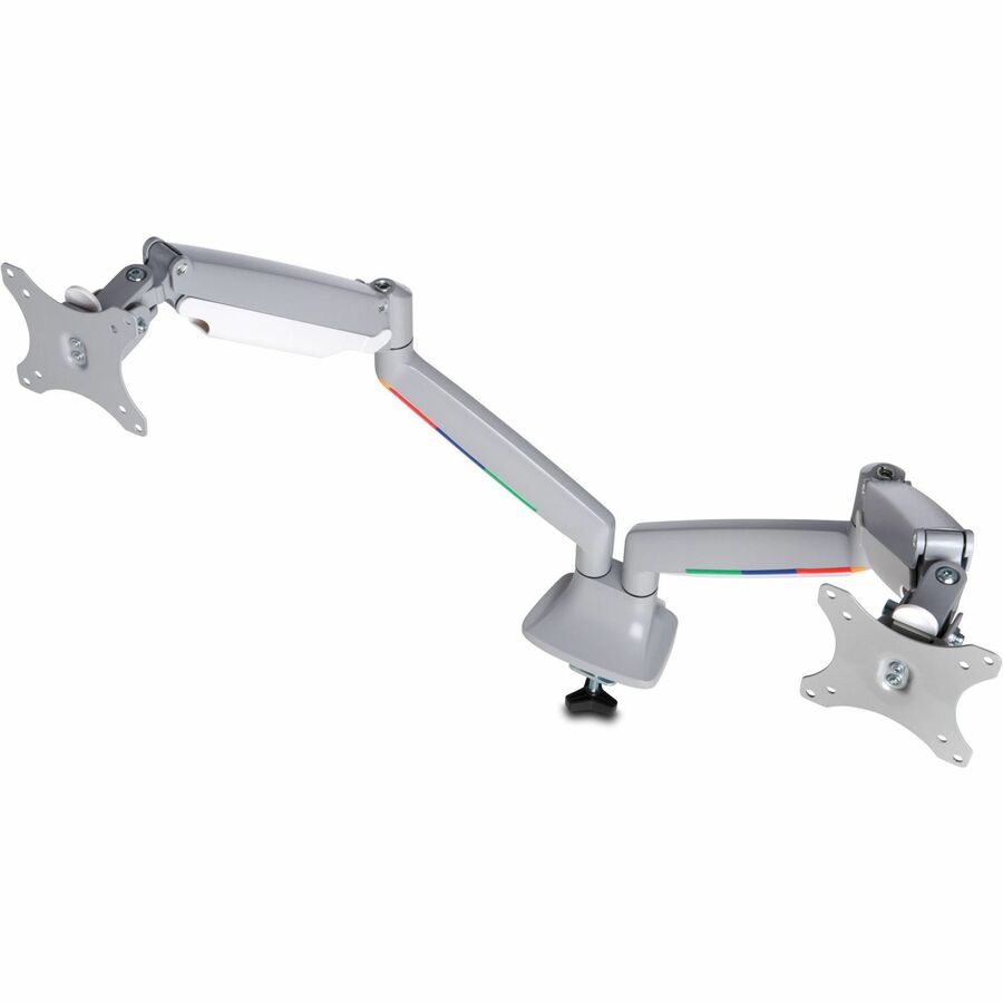 Image of Kensington® Monitor Arm,Dual,Fully Articulating,6-7/10"-19-9/10"H,GY