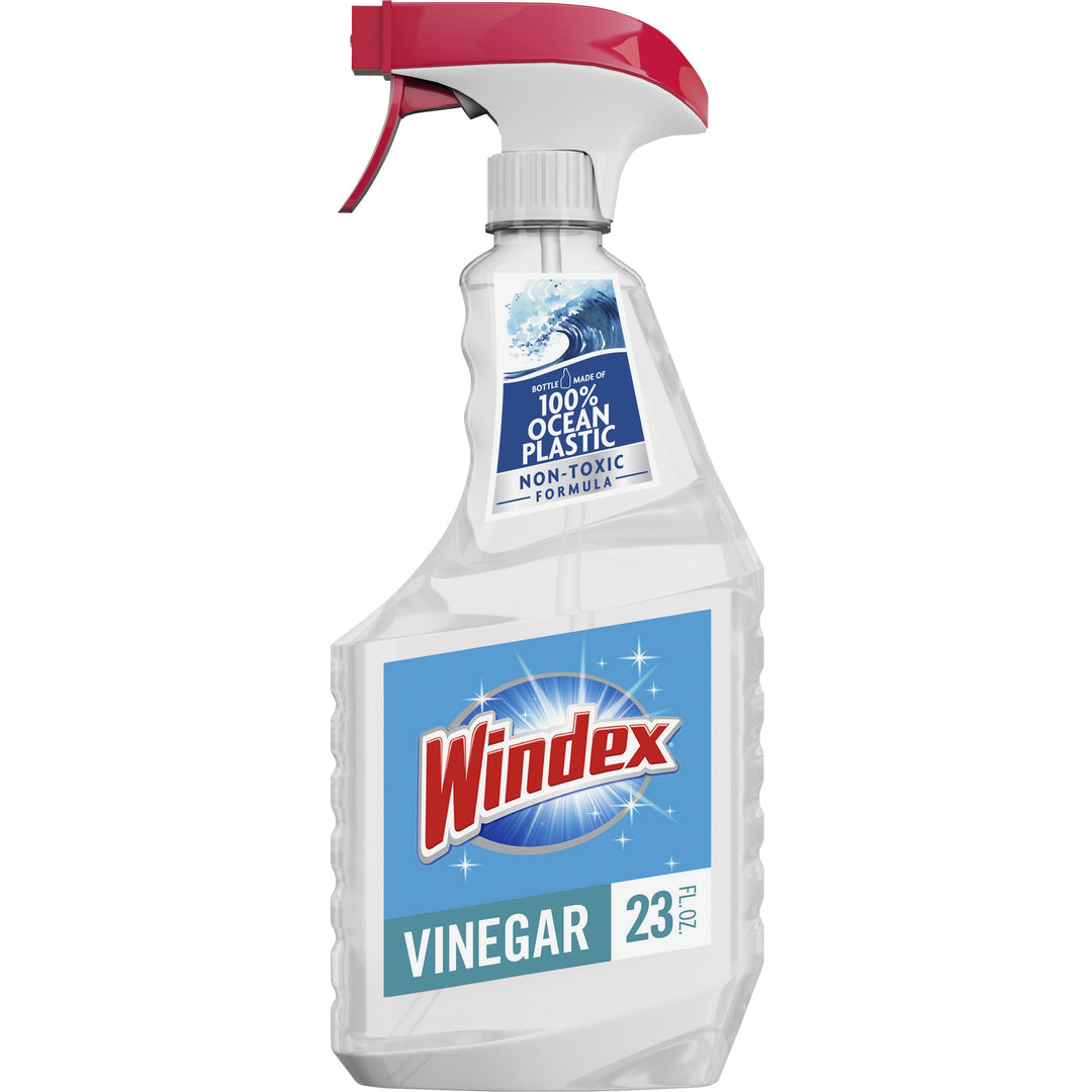 Image of Windex® 312620 Vinegar Multi-Surface Spray, 23 fl oz (0.7 quart), Clean & Fresh Scent, Ammonia-free, Streak-free, Versatile, Clear, 1 Each