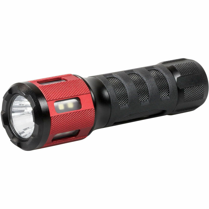 Image of DORCY® Flashlight, 360 Lumen, 1-1/2"Wx1-1/2"Lx5-1/10"H, Black/Red