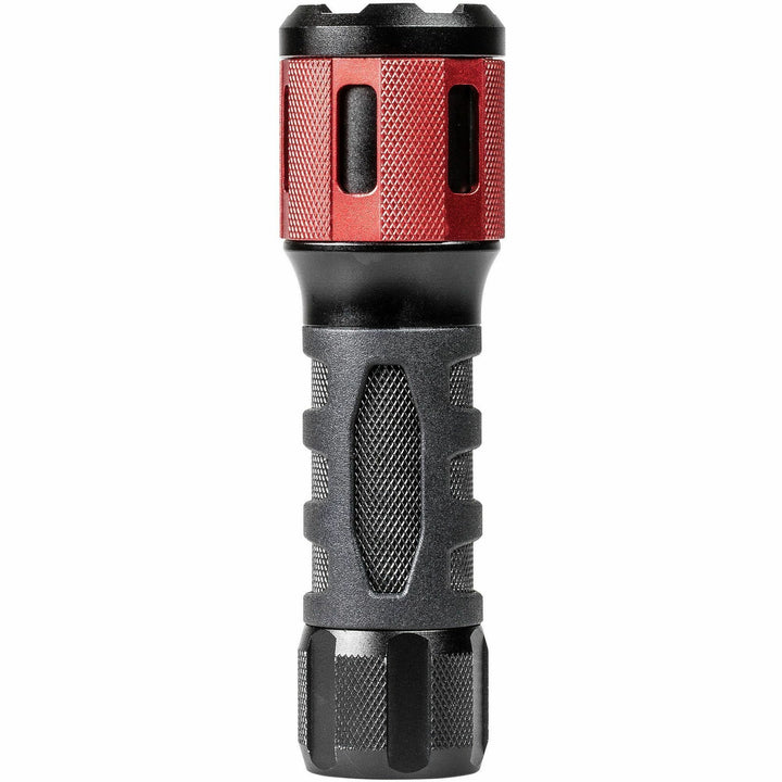 Image of DORCY® Flashlight, 360 Lumen, 1-1/2"Wx1-1/2"Lx5-1/10"H, Black/Red