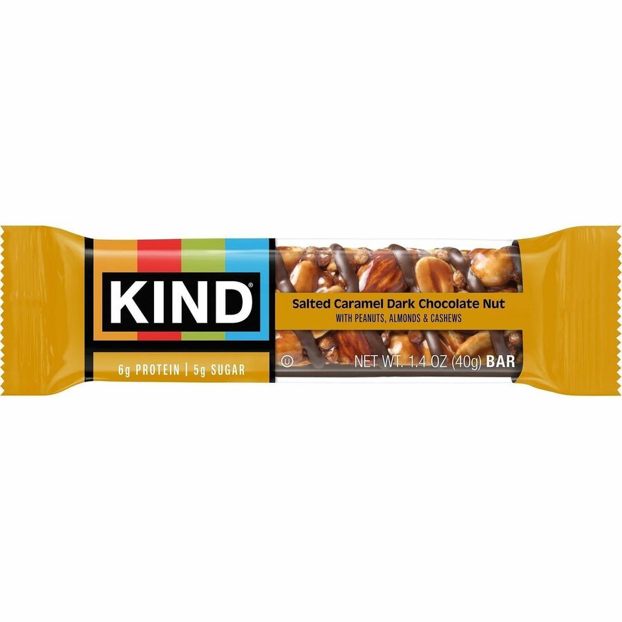 Image of KIND 26961 Salted Caramel Dark Chocolate Nut Bars