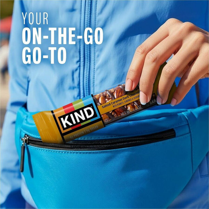 Image of KIND 26961 Salted Caramel Dark Chocolate Nut Bars