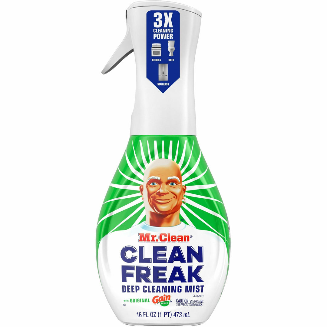 Image of Mr. Clean Clean Freak 79127 Deep Cleaning Mist, 16 fl oz (0.5 quart), Gain Scent, Easy to Use, Disinfectant, Deodorize, Multi, 1 Each