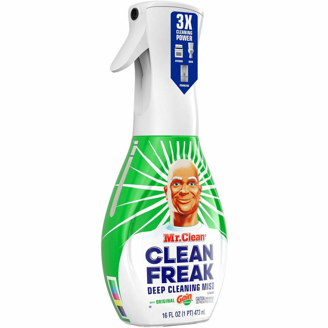 Image of Mr. Clean Clean Freak 79127 Deep Cleaning Mist, 16 fl oz (0.5 quart), Gain Scent, Easy to Use, Disinfectant, Deodorize, Multi, 1 Each