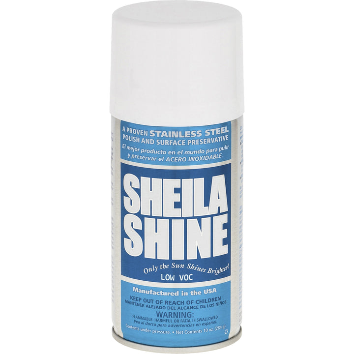 Image of Sheila Shine SSCA10 Stainless Steel Polish, 10 fl oz (0.3 quart), White, 1 Each