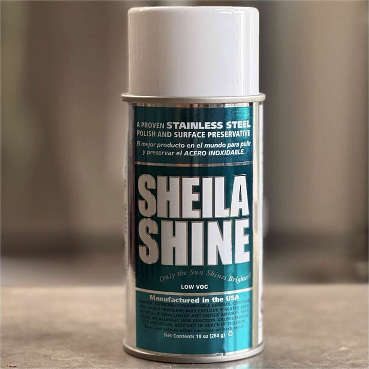 Image of Sheila Shine SSCA10 Stainless Steel Polish, 10 fl oz (0.3 quart), White, 1 Each