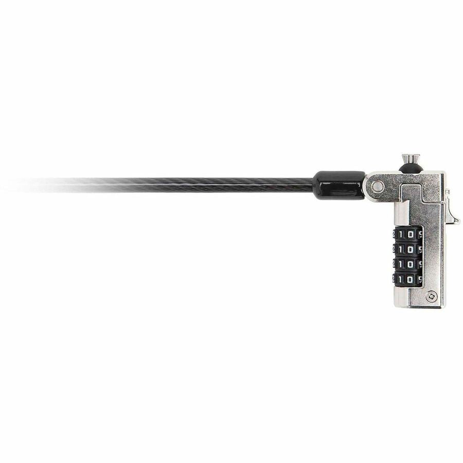 Image of Kensington® Laptop Lock, Combo, 6' Cable,1-1/4"x1-7/10"x2/5"Lock Head,BK