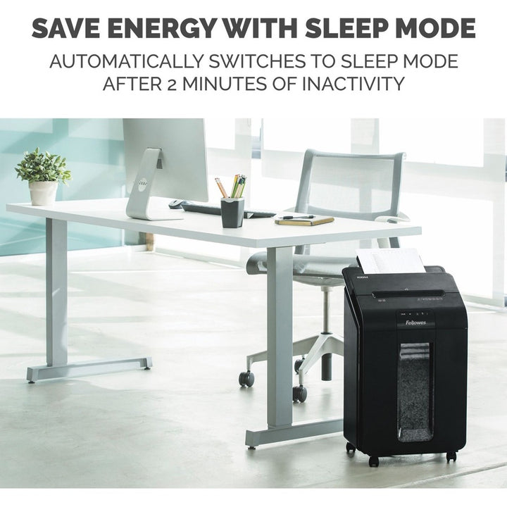 Image of Fellowes® Automax 100m Auto Feed Micro-Cut Shredder, 100 Auto/10 Manual Sheet Capacity