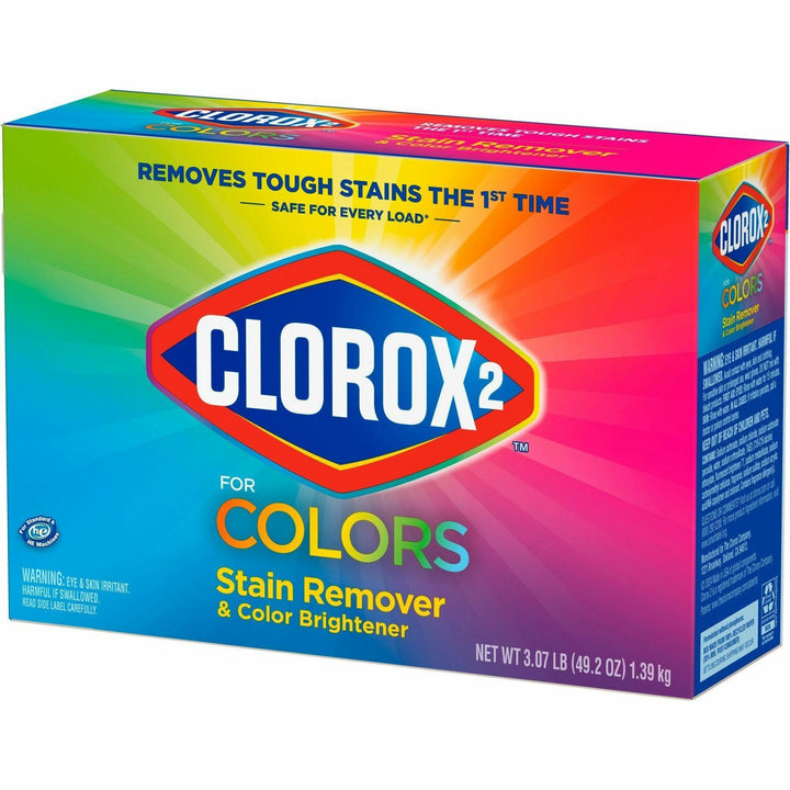Image of Clorox® Stain Remover and Color Booster, Powder, 49.2 oz, 4/CT, NA