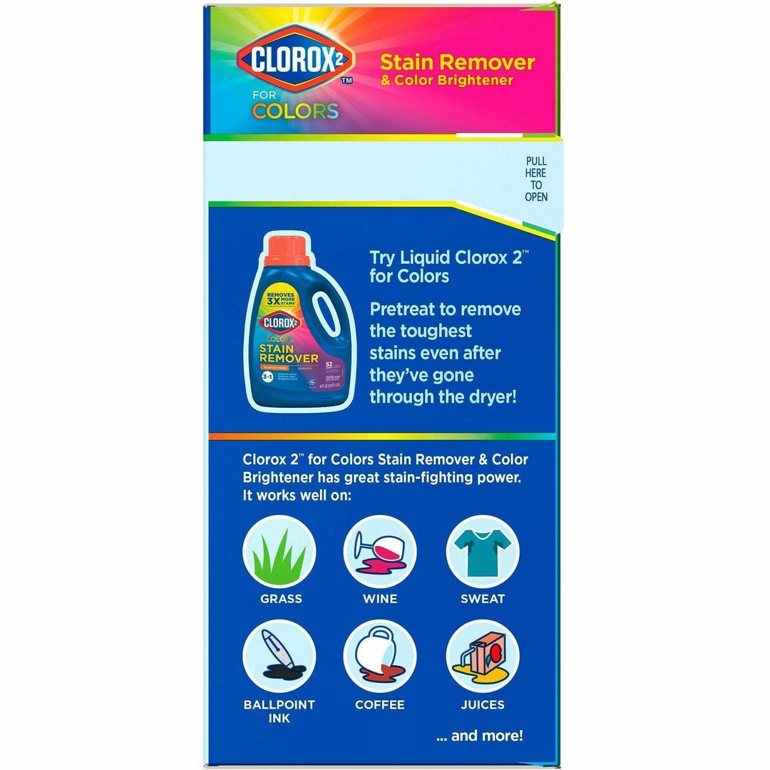 Image of Clorox® Stain Remover and Color Booster, Powder, 49.2 oz, 4/CT, NA