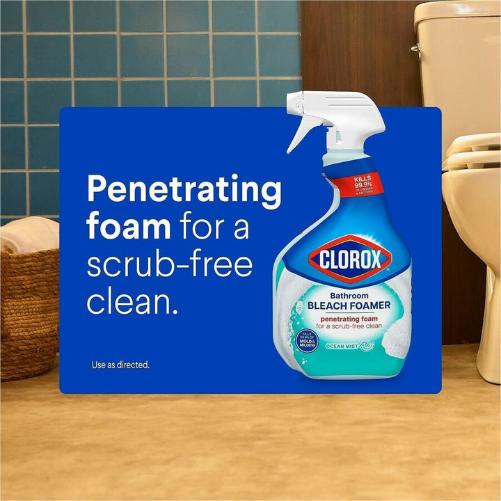Image of Clorox 30614 Disinfecting Bathroom Foamer with Bleach