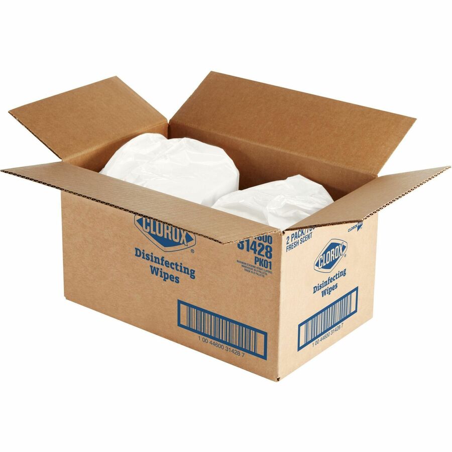 Image of Clorox® Disinfecting Wipes, Fresh Scent, 700/BG, 7"x7", 2BG/CT, WE