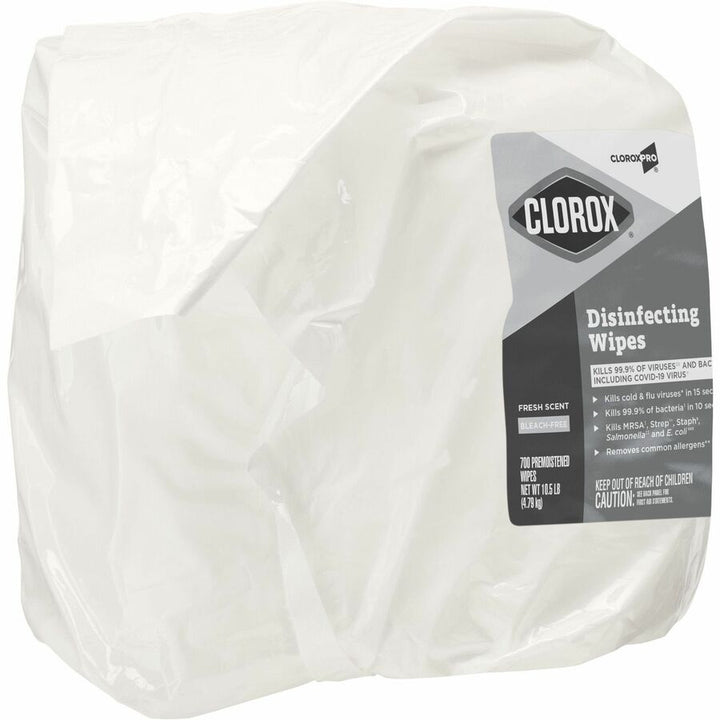Image of Clorox® Disinfecting Wipes, Fresh Scent, 700/BG, 7"x7", 2BG/CT, WE