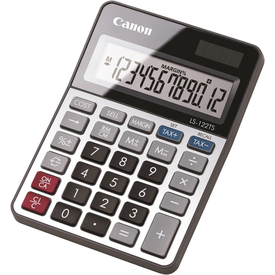 Image of Canon® Ls-122ts Desktop Calculator, 12-Digit Lcd