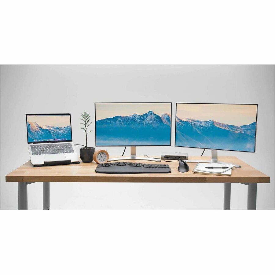 Image of Kensington® Hi-Fi Headphones, 6 ft Cord, Black