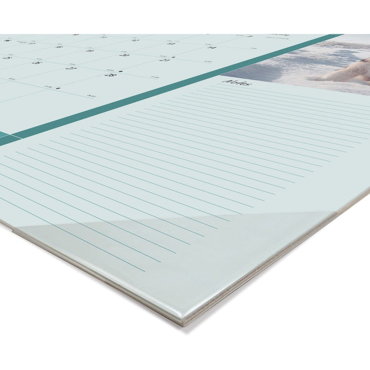 Image of Blueline® Pets Collection Monthly Desk Pad, Puppies Photography, 22 x 17, Black Binding, Clear Corners, 12-Month (Jan to Dec): 2025