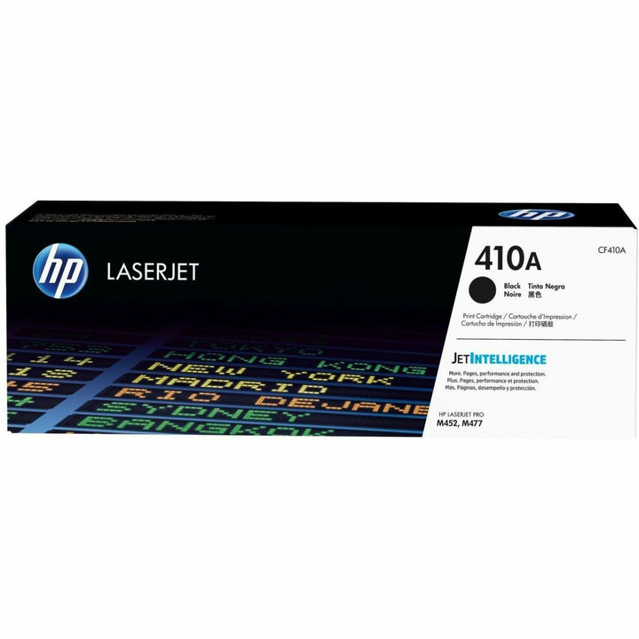 Image of HP 410A Toner Cartridge Pack, 2300 Black, 2300 Cyan, 2300 Magenta, 2300 Yellow, 4 / Carton