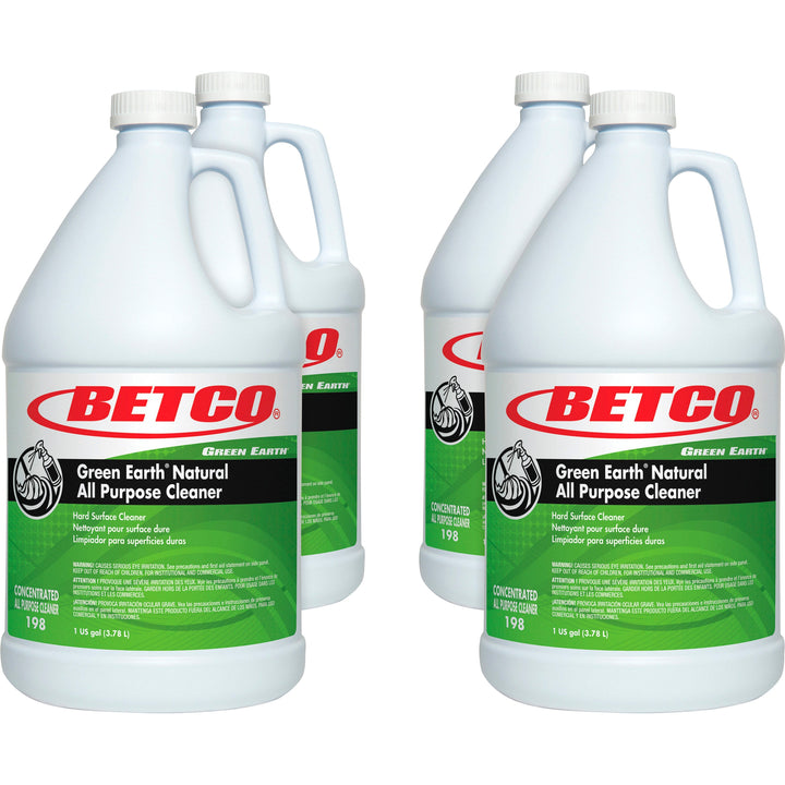 Image of Betco Corporation All-purpose Cleaner, Conc, Bio-based, 1 Gal, 4/CT, Green