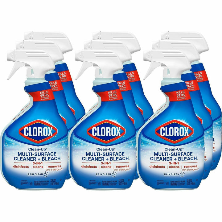 Image of Clorox® Cleaner, All-Purpose, Rain Clean Scent, 32 fl oz, 9/CT, MI