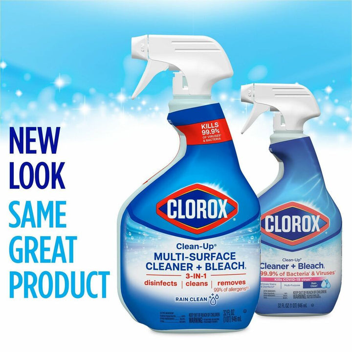 Image of Clorox® Cleaner, All-Purpose, Rain Clean Scent, 32 fl oz, 9/CT, MI