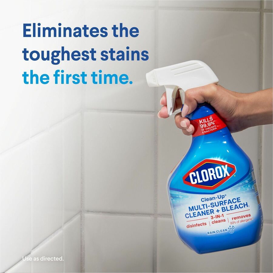 Image of Clorox® Cleaner, All-Purpose, Rain Clean Scent, 32 fl oz, 9/CT, MI